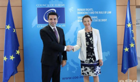 President Alen Simonyan Meets with CoE General Secretary Marija Pejčinović Burić