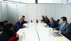 Prime Minister Nikol Pashinyan had a meeting with the President of the Parliamentary Assembly of the Council of Europe Tiny Kox within the framework of the 4th Council of Europe Summit.