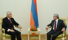 President Sargsyan received Secretary General Jagland