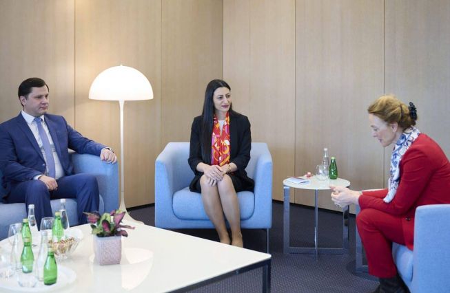 Meeting between Human Rights Defender Anahit Manasyan and the Secretary General of the Council of Europe, Marija Pejčinović Burić