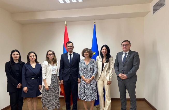 The Delegation led by the Director of Human Rights Directorate of the Council of Europe visited Armenia