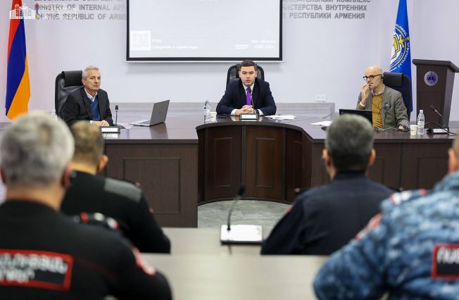 A two-day training was held at the Ministry of Internal Affairs dedicated to strengthening the communication between the police and journalists during assemblies or emergency situations and to increasing effectiveness of work