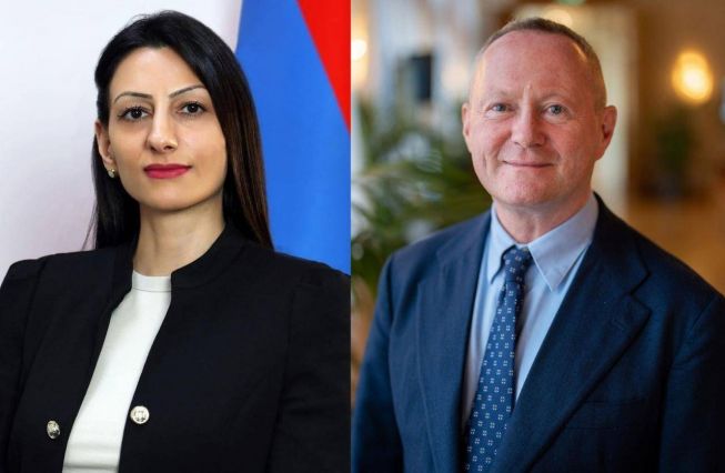 Human Rights Defender of the Republic of Armenia Ms. Anahit Manasyan met with Council of Europe Commissioner for Human Rights Dr. Michael O’Flaherty