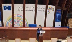 &ldquo;Culture is a fundamental tool for democracy&rdquo;: Zhanna Andreasyan participates in the Council of Europe&rsquo;s World Forum for Democracy