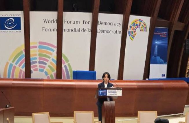 &ldquo;Culture is a fundamental tool for democracy&rdquo;: Zhanna Andreasyan participates in the Council of Europe&rsquo;s World Forum for Democracy