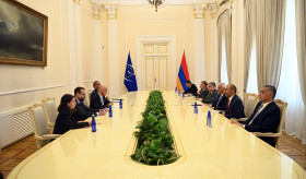 Նախագահ Վահագն Խաչատուրյանն ընդունել է Եվրոպայի խորհրդի գլխավոր քարտուղար Ալեն Բերսեին