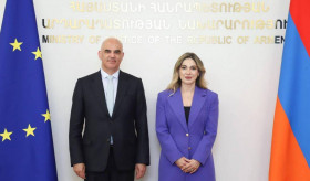 Արդարադատության նախարար Սրբուհի Գալյանն ընդունել է Եվրոպայի խորհրդի գլխավոր քարտուղար Ալեն Բերսեին