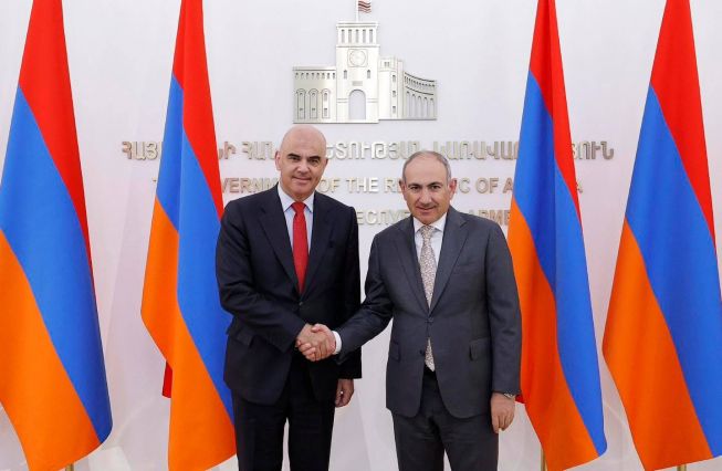 Prime Minister Pashinyan receives Council of Europe Secretary General Alain Berset