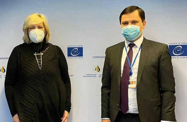 Ambassador Arman Khachatryan met with the Council of Europe Commissioner for Human Rights Dunja Mijatović