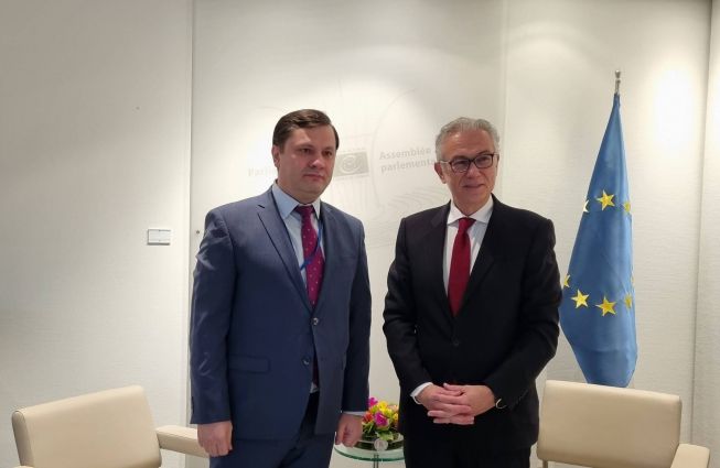 Meeting between the Permanent Representative of Armenia and the President of PACE